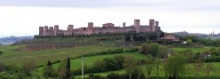 Le mura da est
