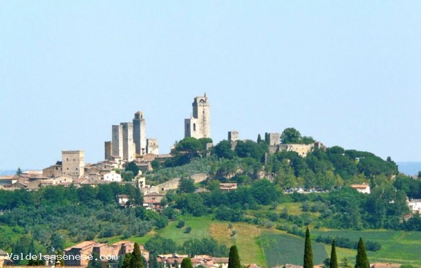 Da Colle a San Gimignano